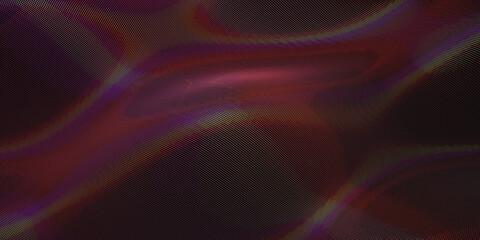 mesh digital wave technology background Shiny reflective surface 3D illustration