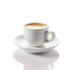 Espresso cup isolated on white