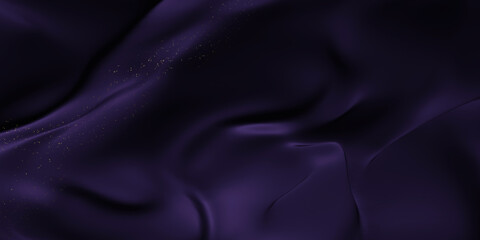 Obraz premium shiny fabric floating stripes luxury texture background 3D illustration