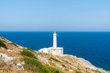 he lighthouse of Punta Palascia is the most easterly point of Italy and marks the meeting of the...