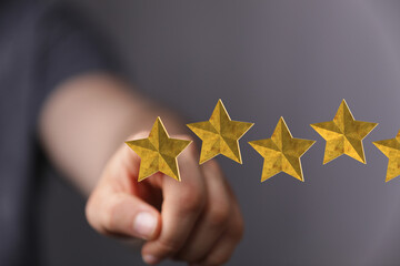 5 Five Stars Rating Quality Review Best Service