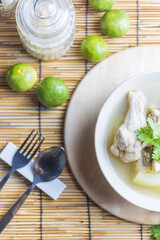 boiled hatch dinner with family time