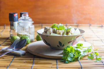boiled hatch dinner with family time