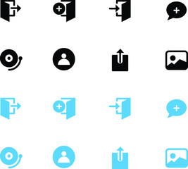 set of icons for web