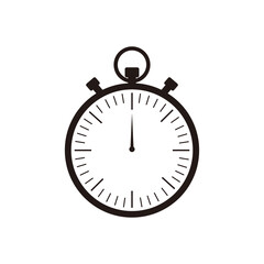 Stopwatch icon. Stopwatch symbol isolated on white background