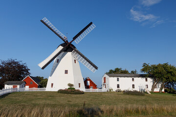 Obraz na płótnie Canvas Bornholm Windmill
