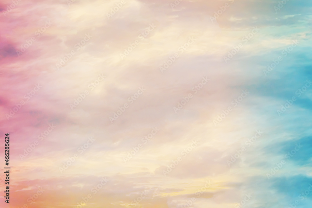 Poster soft cloud sky subtle background pastel gradient color for sky cloud nature abstract background