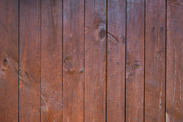 Texture of wooden brown planks