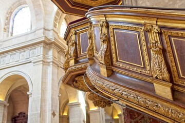 detail of a church