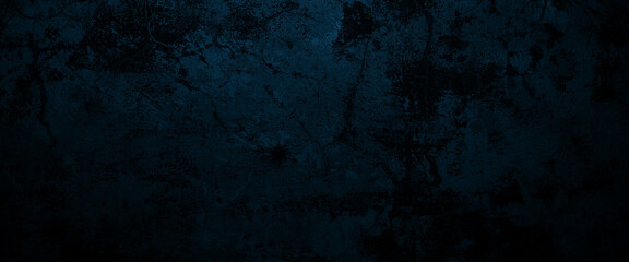 Creepy dark blue cement for background