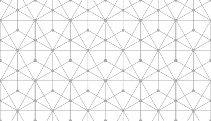 The geometric pattern with lines. Seamless vector background. White and gray texture. Graphic modern pattern. Simple lattice graphic design.