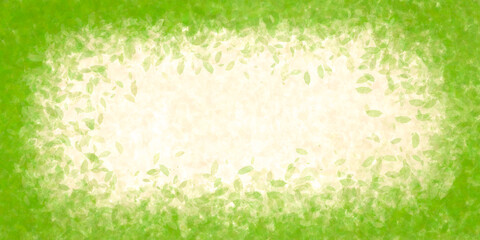 green background