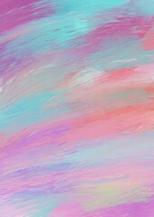 Abstract bright, colorful hand-drawn background 