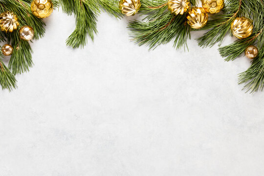 Christmas background with copy space for a text