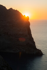Sunset Formentor Peninsula Mallorca, Balearic Islands