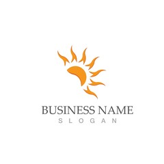 Sun Vector illustration Icon