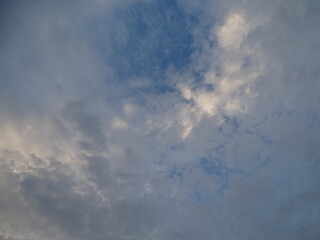 clouds in the sky Athens Greece September 2021