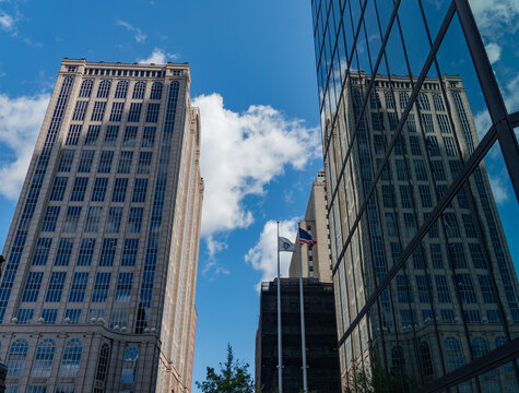 building reflection