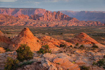 Teepee Rocks at Dawn