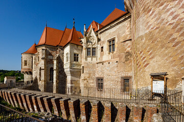 The Hunedoara Castle in Romania