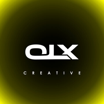 OLX Letter Initial Logo Design Template Vector Illustration