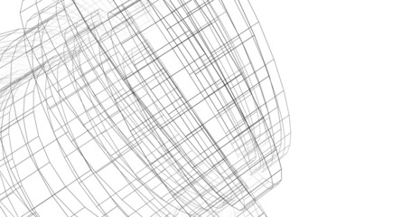 abstract architecture digital background