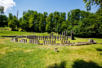 The Dacian Ruins of Sarmizegetusa Regia in Romania