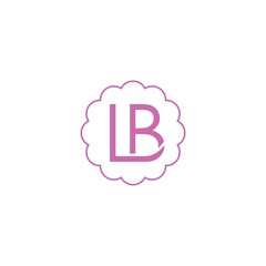 LB Letter Business Logo Design Icon Vector Monogram