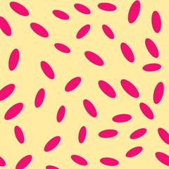 Seamless pattern with abstract figures. Vector