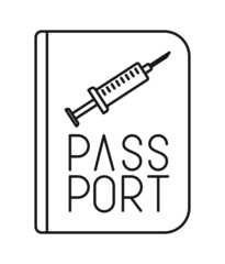 vaccination passport icon