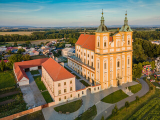 Obraz premium Church purification panna maria ancient historic