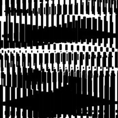 Abstract geometric pattern. Black and white graphic texture background.