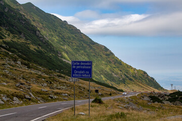 Transfagarasan in Romania