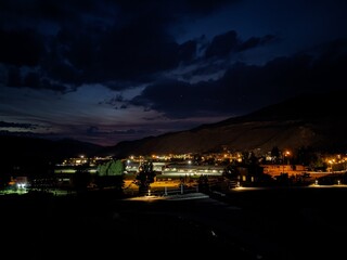 Gardiner Montana at Night