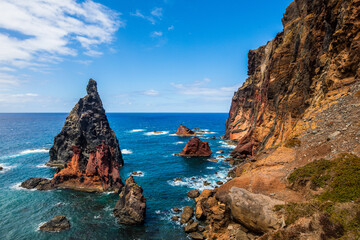 Fototapeta na wymiar Ponta de Sao Lourenco, Madeira, Portugal, Europe