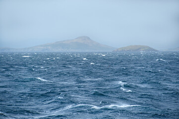 Fototapeta na wymiar Chile, Magallanes y Antartica Chilena Patagonia, Cape Horn National Park, Hornos Island, Cape Horn