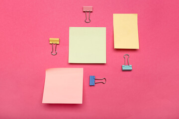 Space for text on pink background