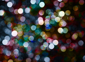Cool Digital Bokeh Lights Background
