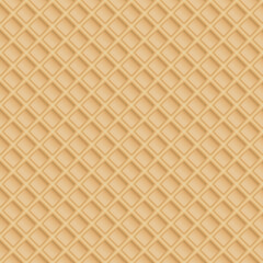 seamless wafer texture. waffle pattern