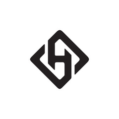 Simple H initial letter logo design template