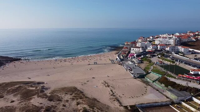 macas beach in Sintra, Portugal.