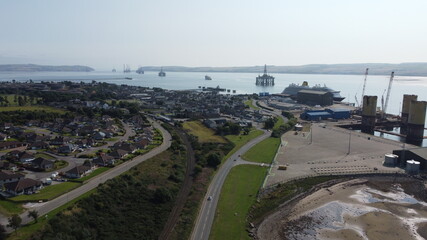 Invergordon and Cromarty Firth, Scotland