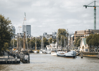Naklejka premium Rotterdam Marina