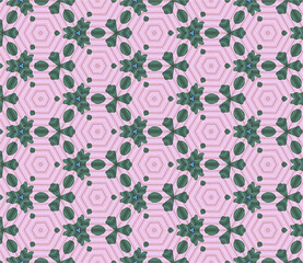 Hintergrund, Muster Rot pink green
