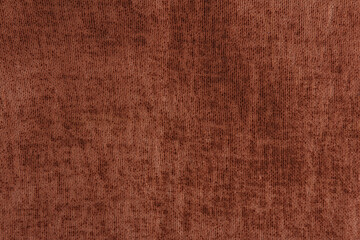 Brown fabric fiber detail