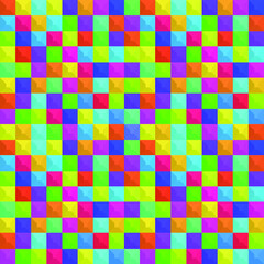 Colorful geometric
background. Mosaic tiles. Vector illustration. 