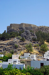 akropolis of Lindos on Rhodes