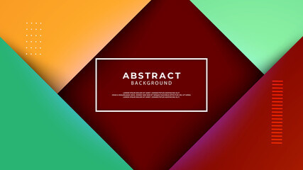 Abstract modern papercut background dimension layers. with blank space design. Modern futuristic background . Vector design for presentation, banner, cover, web, flyer, card, poster, wallpaper and etc