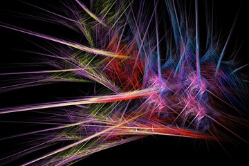 abstract fractal background