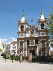 Facade of St Peter church, Vila Real